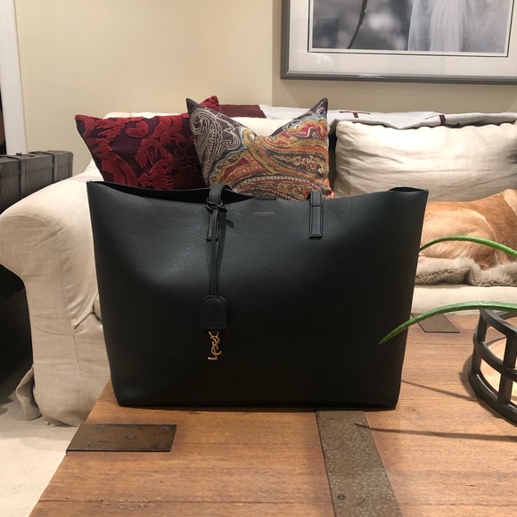 Saint Laurent Handbags - SAINT LAURENT East West Shopper Tote YSL